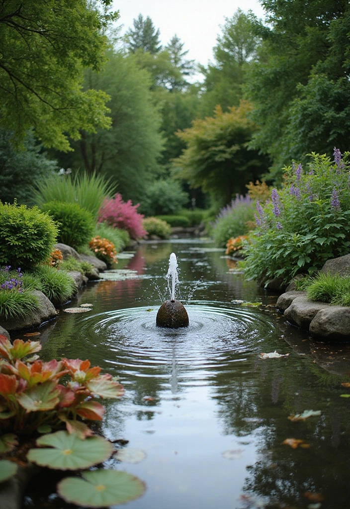 16 Backyard Ideas That'll Turn Your Outdoor Space into a Paradise! - 3. Tranquil Water Features