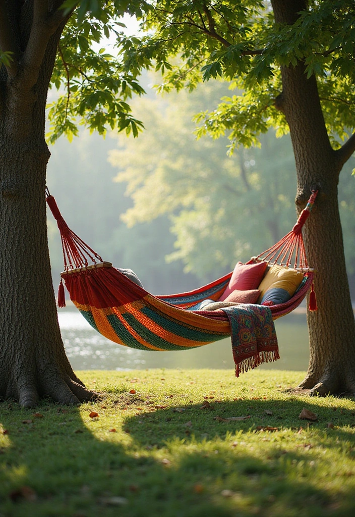 16 Backyard Ideas That'll Turn Your Outdoor Space into a Paradise! - 9. Hammock Hideaways