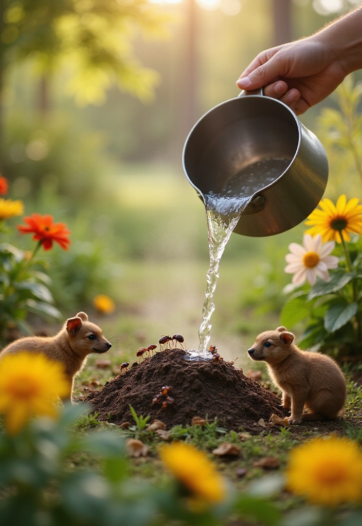 10 Ant Elimination Methods That Are Safe for Your Kids and Pets! - 6. Boiling Water