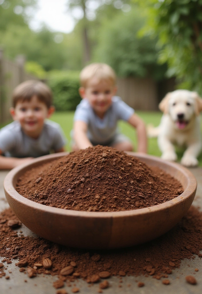 10 Ant Elimination Methods That Are Safe for Your Kids and Pets! - 7. Coffee Grounds