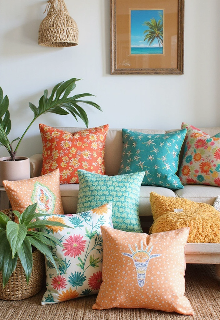10 Tropical Decor Ideas That Will Bring a Slice of Paradise to Your Home This Summer! - 10. Fun Tropical Accessories