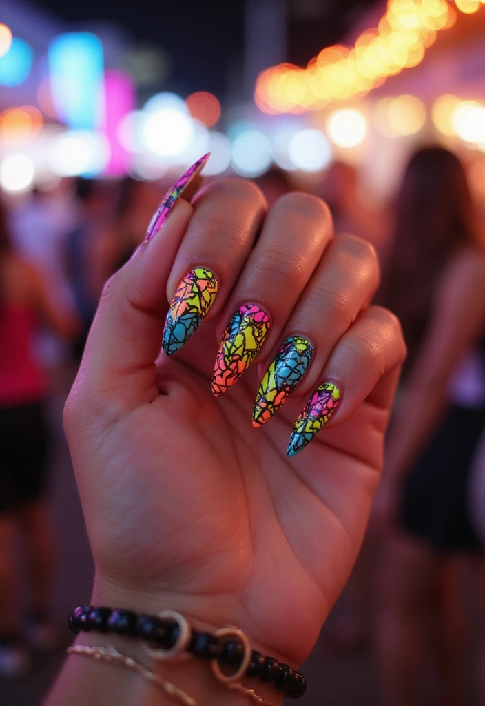14 Nail Shapes That Will Rule Summer Nails 2025 (You'll Want to Try #3!) - 2. Stiletto Shape: Fierce and Fabulous