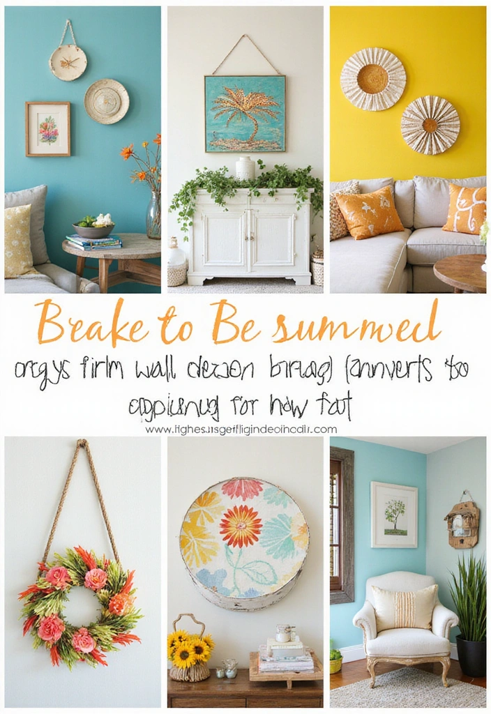 14 Summer Wall Decor Ideas That Will Make Your Walls Pop with Life (You’ll Love #10!) - Conclusion