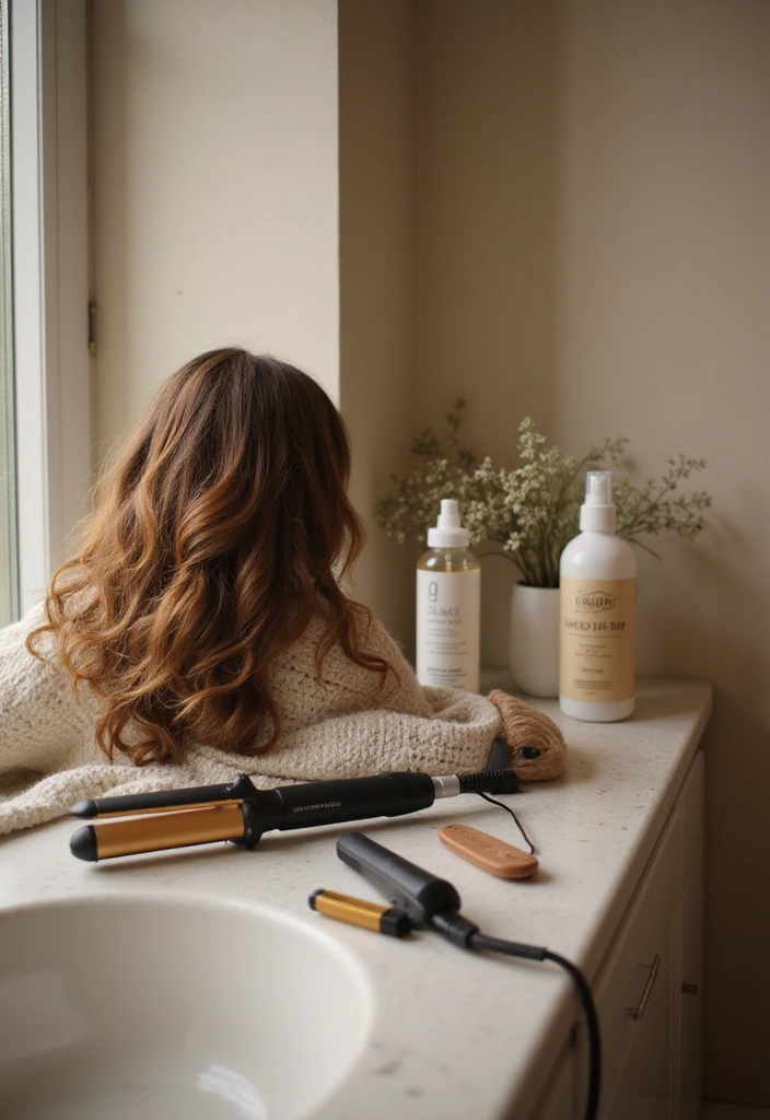 15 Hair Care Tips for Shiny, Healthy Hair (And #8 Will Change Your Life!) - 3. Limit Heat Styling