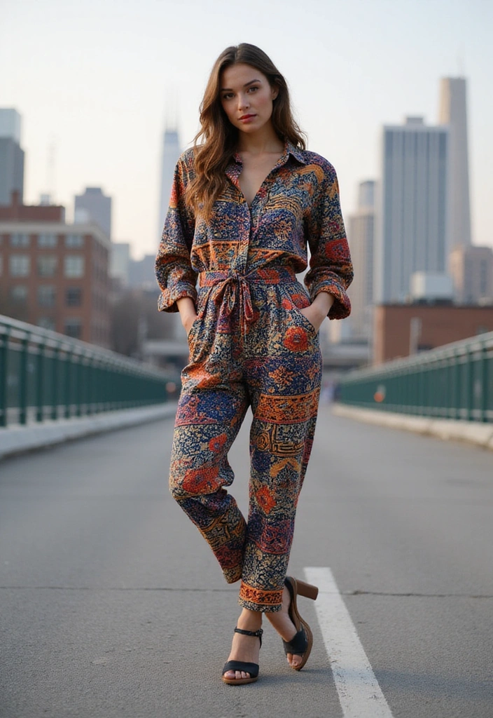 15 Summer Fashion Must-Haves for 2025 That Will Make You the Trendsetter! - 9. Printed Jumpsuits