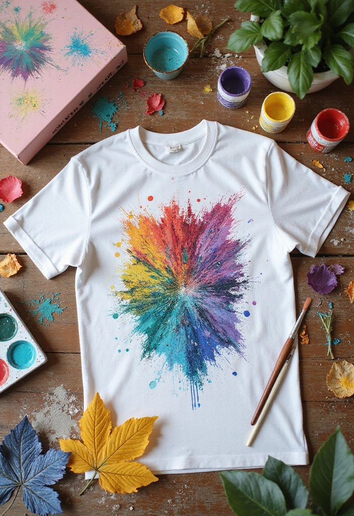 18 DIY Leavers Shirt Ideas That Will Let Your Creativity Shine on Graduation Day! - 2. Personalized Fabric Paint Designs