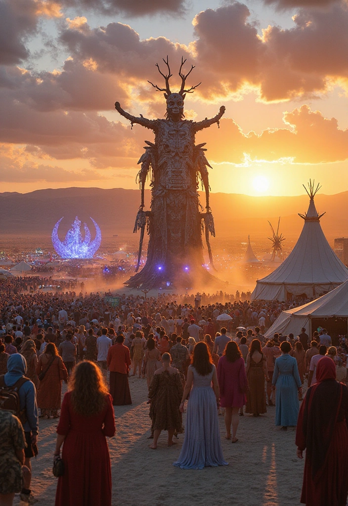 18 Festivals in the U.S. You Didn't Know You Needed to Attend! - 3. The Burning Man Festival