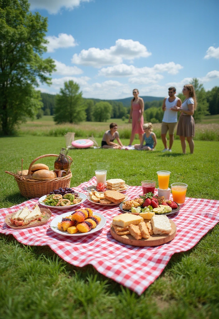 18 Outdoor Party Ideas That'll Make Your Summer Gatherings Unforgettable! - 1. Picnic Party Extravaganza
