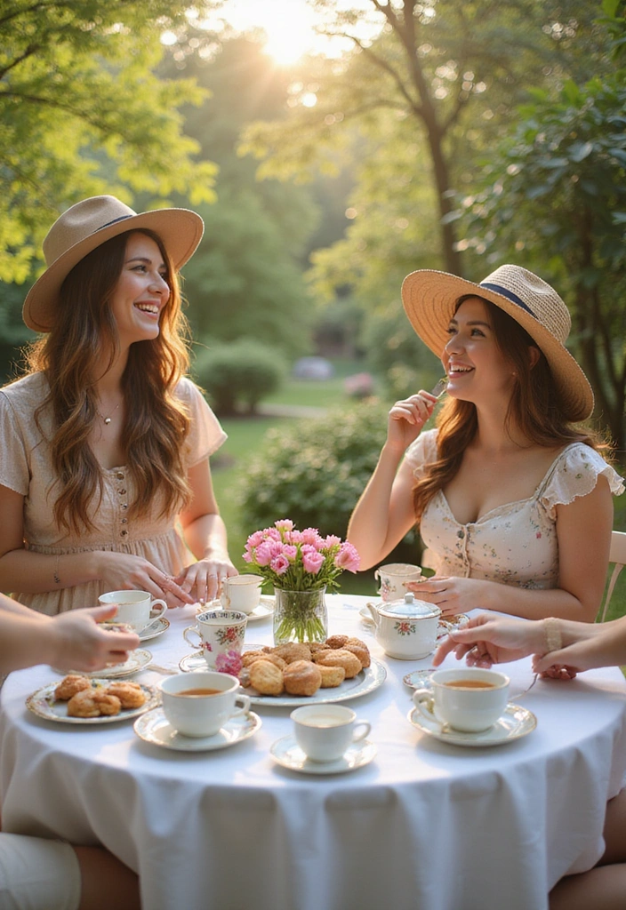 18 Outdoor Party Ideas That'll Make Your Summer Gatherings Unforgettable! - 4. Garden Tea Party
