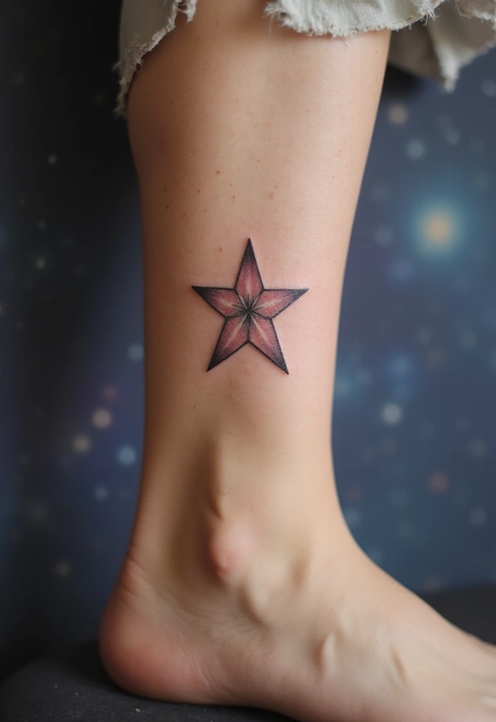 21 Minimalist Small Tattoo Ideas That Will Leave You Breathless (You’ll Love #10!) - 13. The Minimalist Star