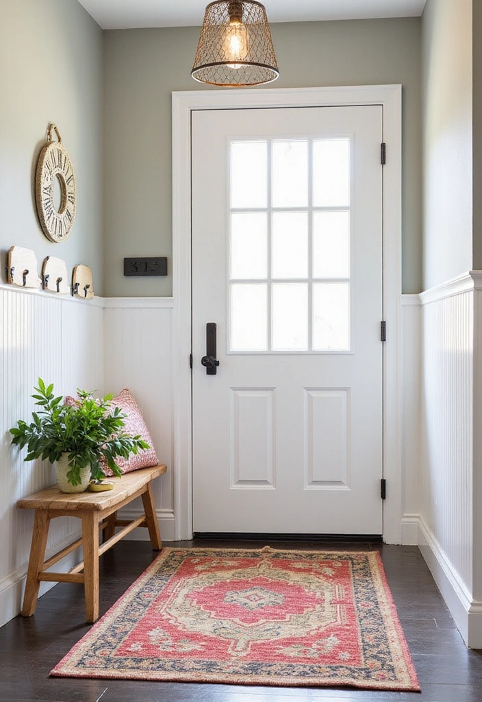 21 Summer Entryway Decor Tips That Will Make a Lasting First Impression (You Can't Miss #3!) - 16. Family-Friendly Features