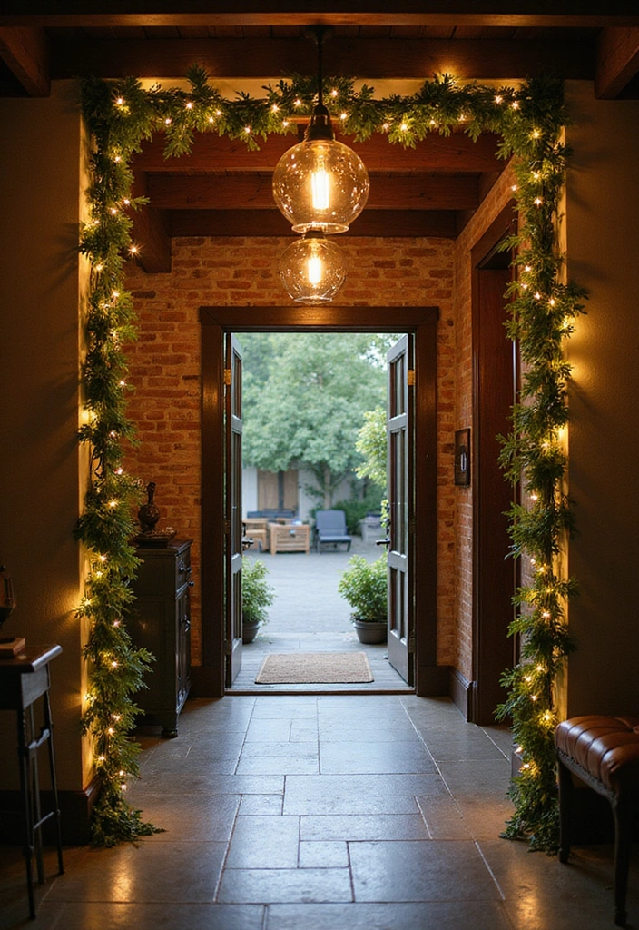 21 Summer Entryway Decor Tips That Will Make a Lasting First Impression (You Can't Miss #3!) - 6. Bright Lighting