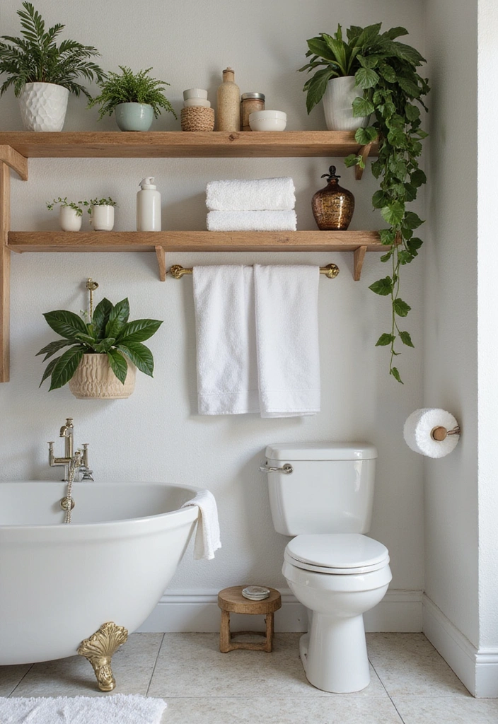 Pro Tips for Designing a Spa-Like Bathroom That Transforms Your Routine - 13. Utilize Open Shelving