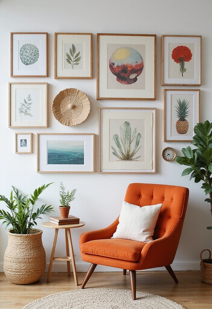 10 DIY Home Improvement Projects That'll Transform Your Space Overnight! - 1. Create a Gallery Wall