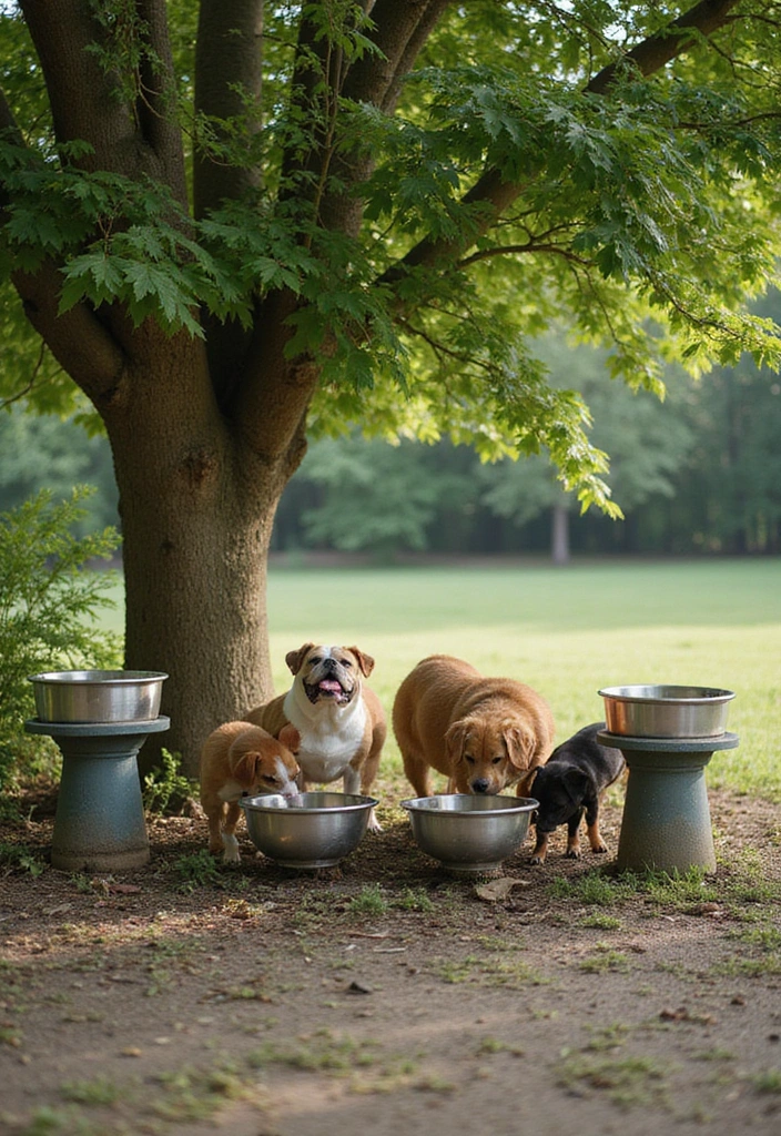 10 Genius Ways to Keep Your Pets Hydrated This Summer (You Won't Believe #5!) - 4. Set Up a Pet Water Station