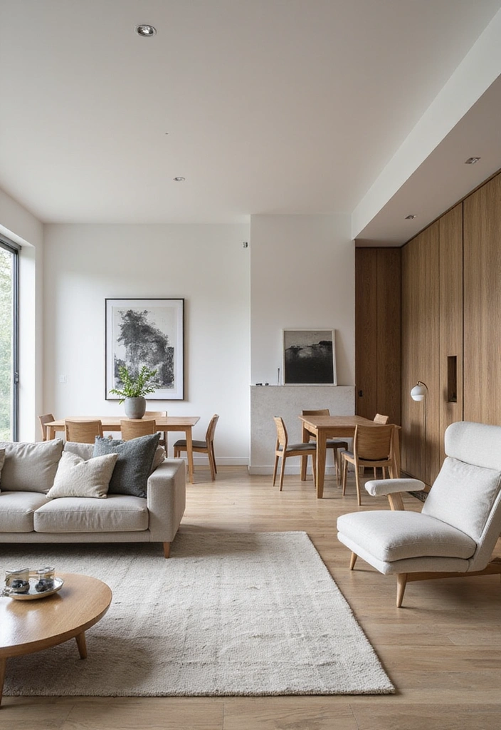 10 Minimalist Interior Design Ideas That Will Transform Your Home into a Serene Sanctuary! - 6. Create Open Spaces