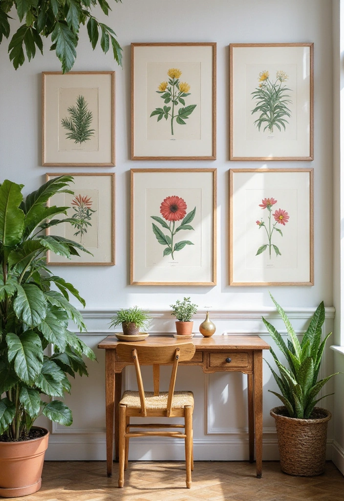 10 Stunning Vintage Wall Art Pieces That Will Transform Your Space (You Won't Believe #4!) - 1. Antique Botanical Prints