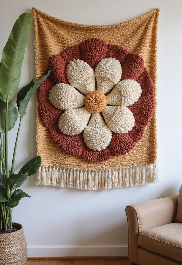 10 Stunning Vintage Wall Art Pieces That Will Transform Your Space (You Won't Believe #4!) - 9. Vintage Textile Art