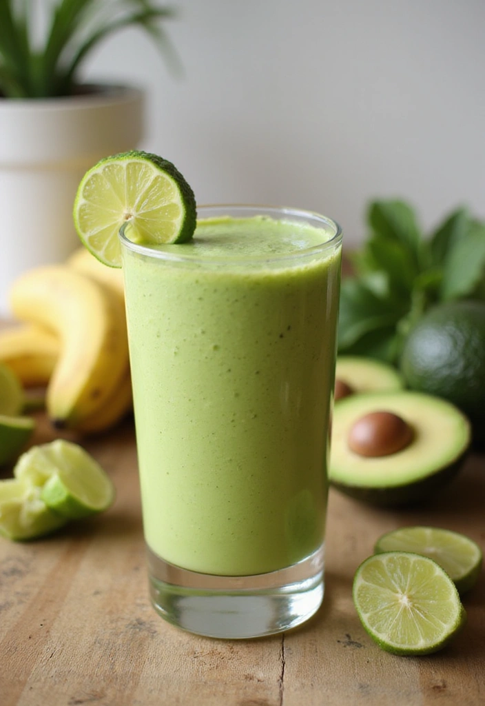 12 Delectable Ways to Stay Hydrated This Summer (You Won't Believe #7!) - 10. Avocado Smoothie