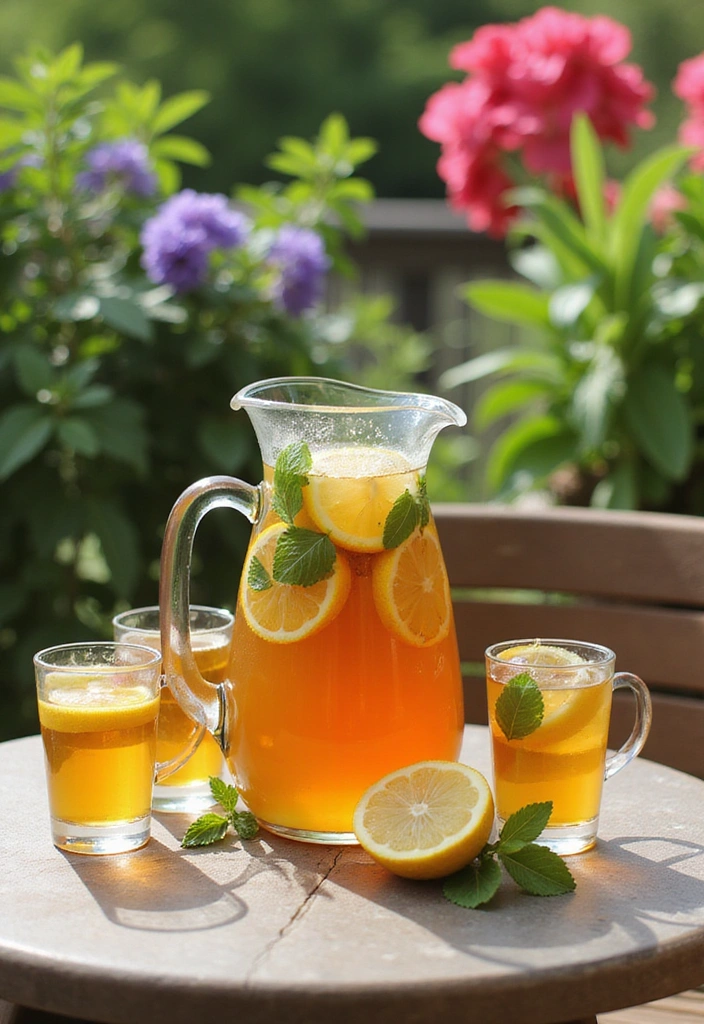 12 Delectable Ways to Stay Hydrated This Summer (You Won't Believe #7!) - 4. Iced Herbal Tea
