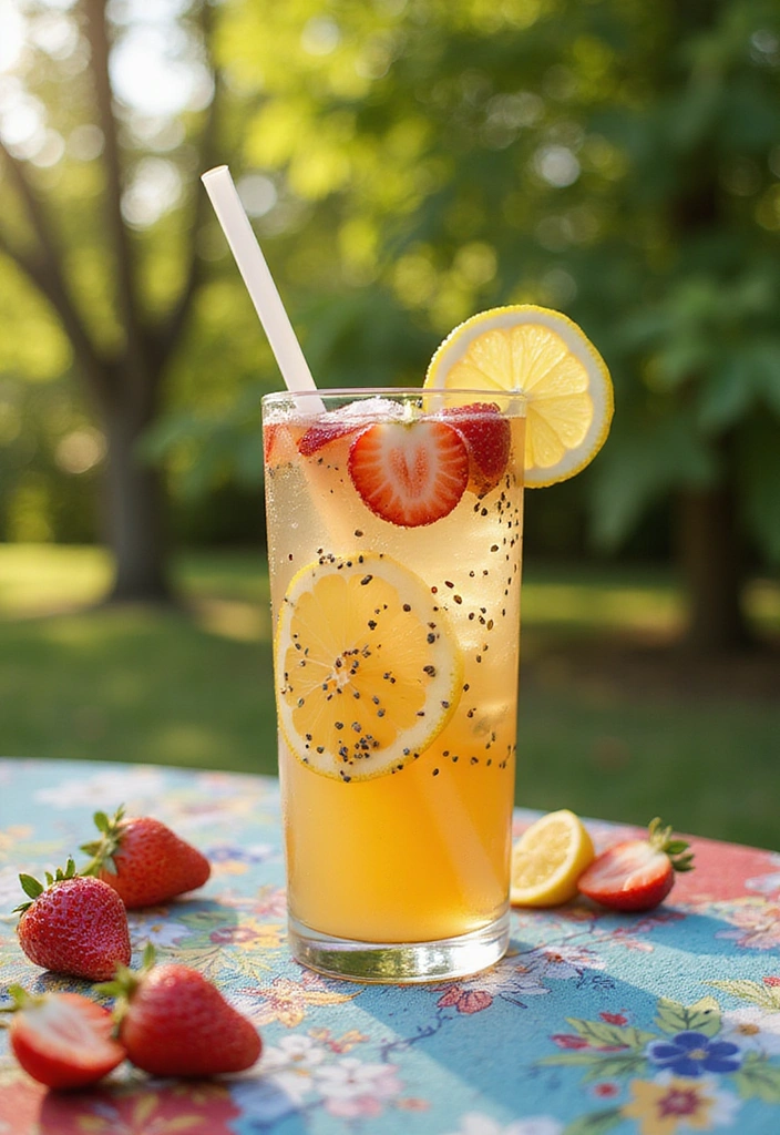 12 Delectable Ways to Stay Hydrated This Summer (You Won't Believe #7!) - 6. Chia Seed Lemonade