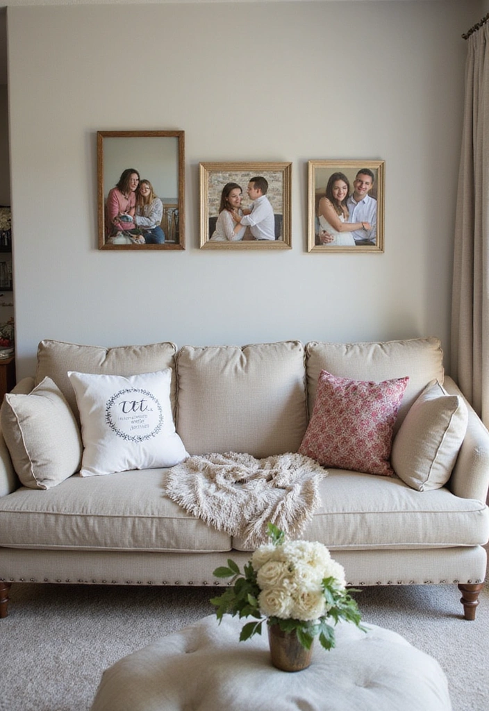 15 Colorful Throw Pillow Ideas That'll Instantly Brighten Your Living Room! - 13. Customizable Options