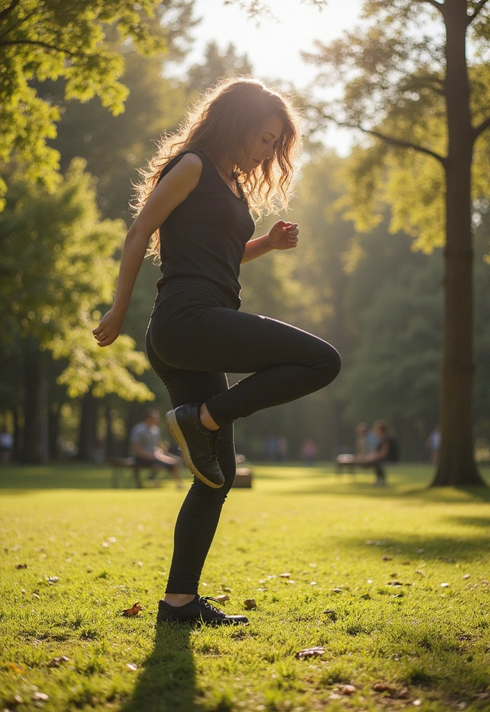 15 Home Workouts You Can Do Without Equipment (Get Fit in Just 20 Minutes!) - 4. High Knees – Get Those Feet Moving