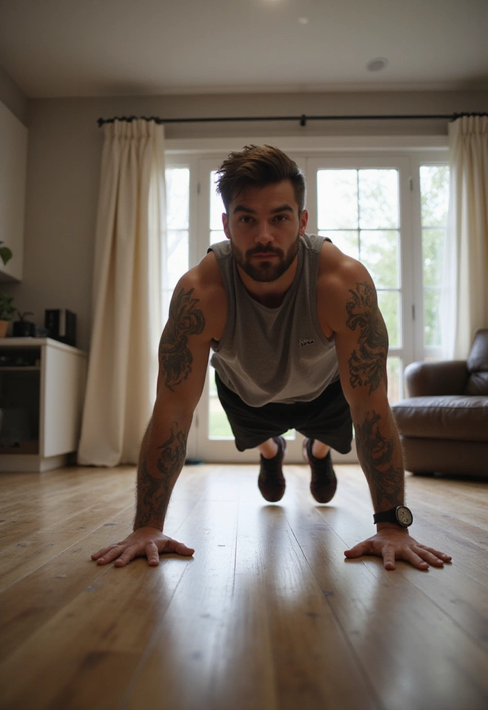 15 Home Workouts You Can Do Without Equipment (Get Fit in Just 20 Minutes!) - 8. Burpees – Total Body Burn