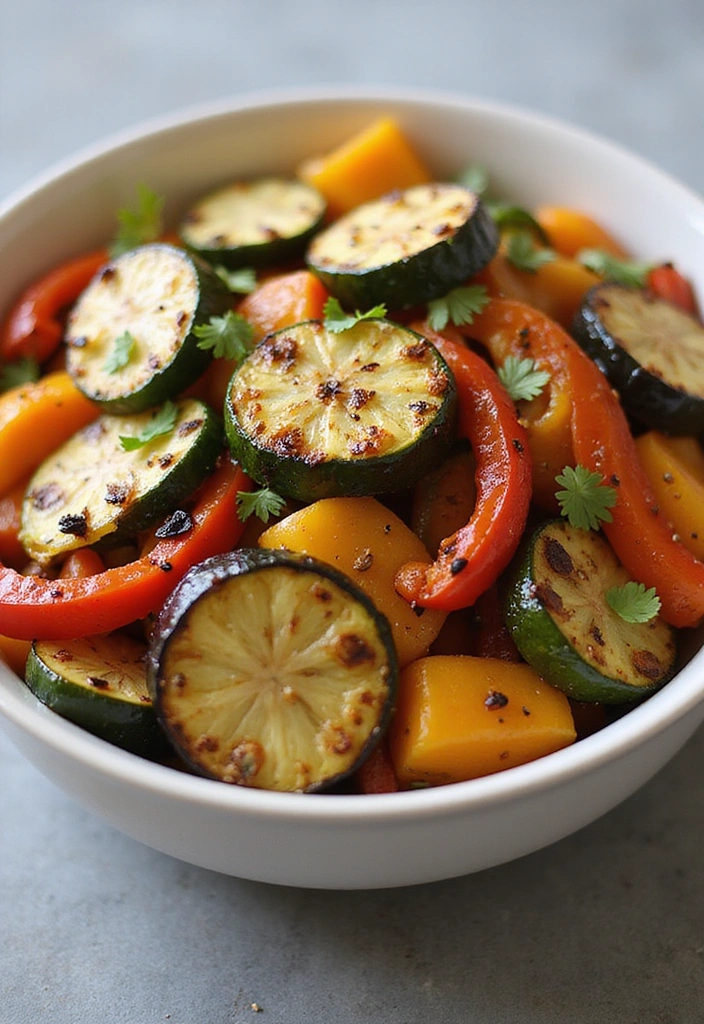 15 Refreshing Summer Salads That'll Make You Feel Like It's Always Vacation Time! - 11. Roasted Vegetable Salad