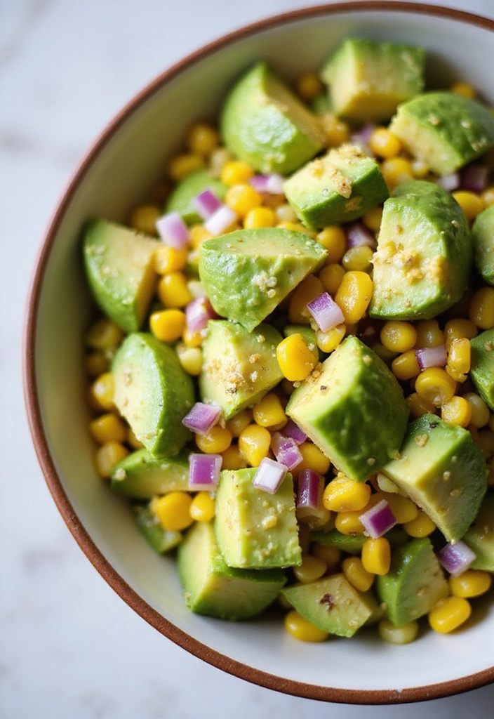 15 Refreshing Summer Salads That'll Make You Feel Like It's Always Vacation Time! - 2. Avocado Corn Salad