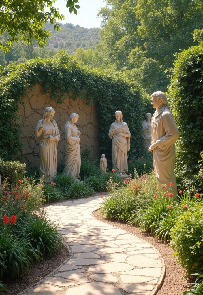 15 Stunning Summer Home Accessories to Transform Your Outdoor Space (You Won't Believe #8!) - 15. Beautiful Outdoor Art