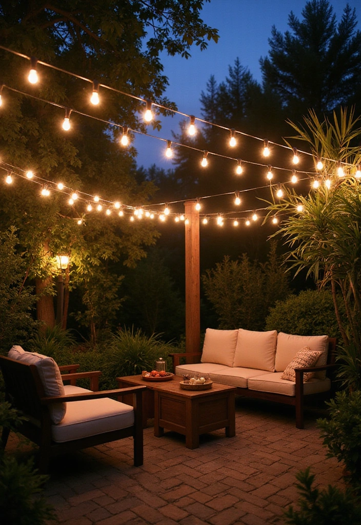 15 Stunning Summer Home Accessories to Transform Your Outdoor Space (You Won't Believe #8!) - 4. Stylish String Lights