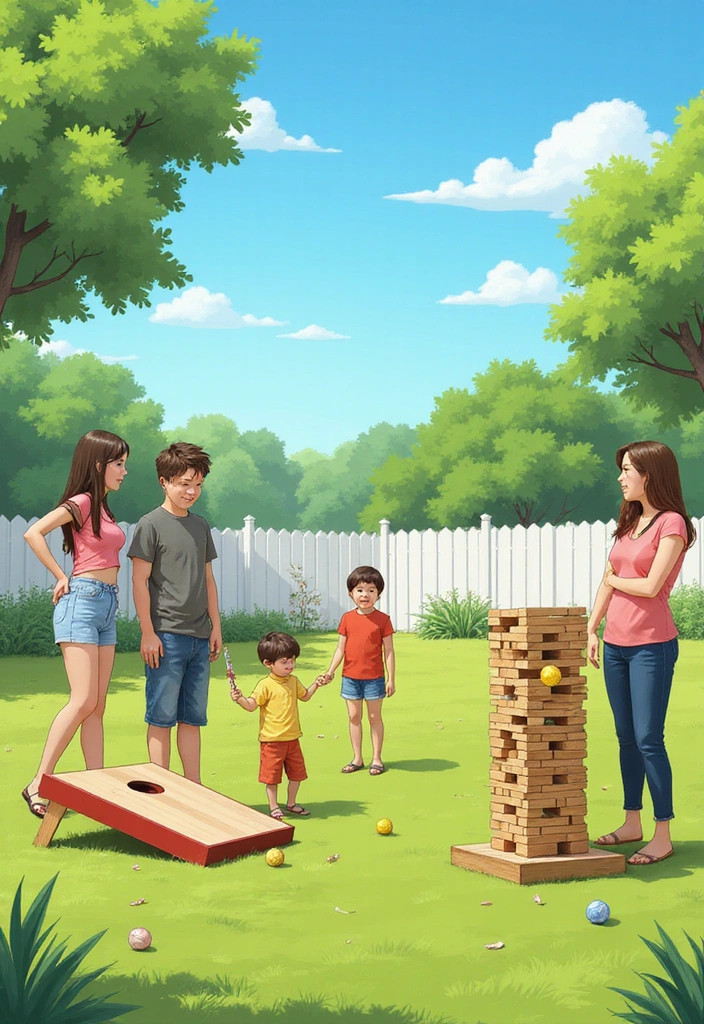 15 Stunning Summer Home Accessories to Transform Your Outdoor Space (You Won't Believe #8!) - 7. Fun Outdoor Games