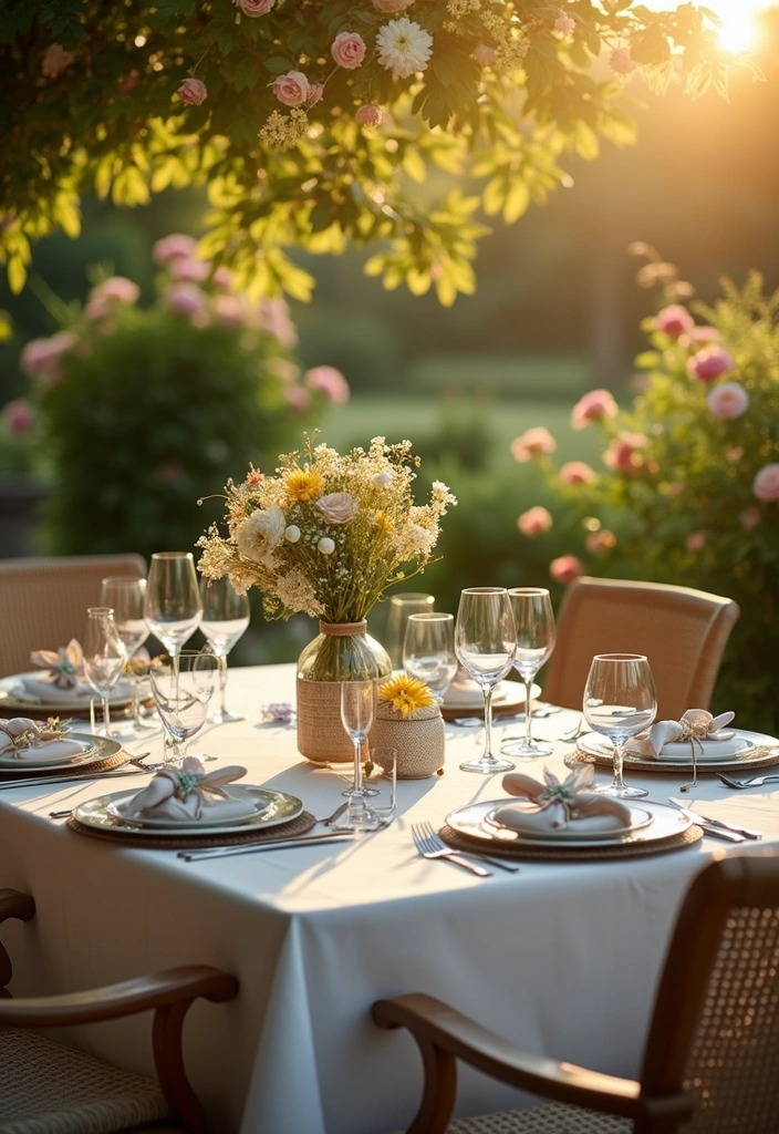 15 Stunning Summer Home Accessories to Transform Your Outdoor Space (You Won't Believe #8!) - 9. Elegant Outdoor Dining Set
