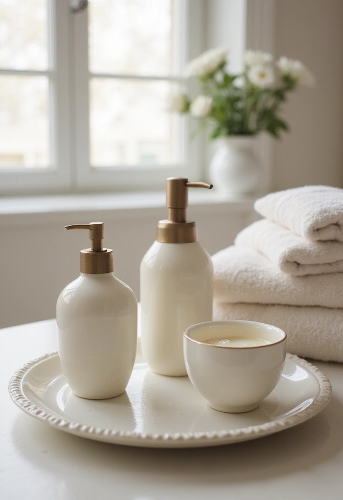 18 Jaw-Dropping Bathroom Transformations That Cost Less Than $500! - 15. Elegant Bath Accessories
