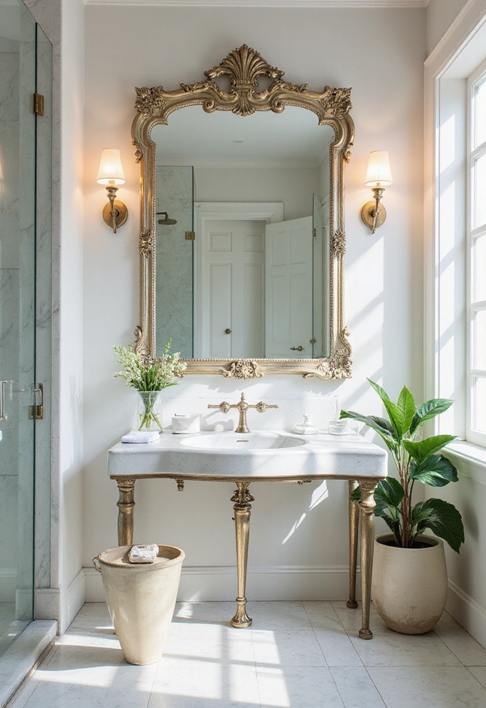 18 Jaw-Dropping Bathroom Transformations That Cost Less Than $500! - 6. Reflective Surfaces for Light