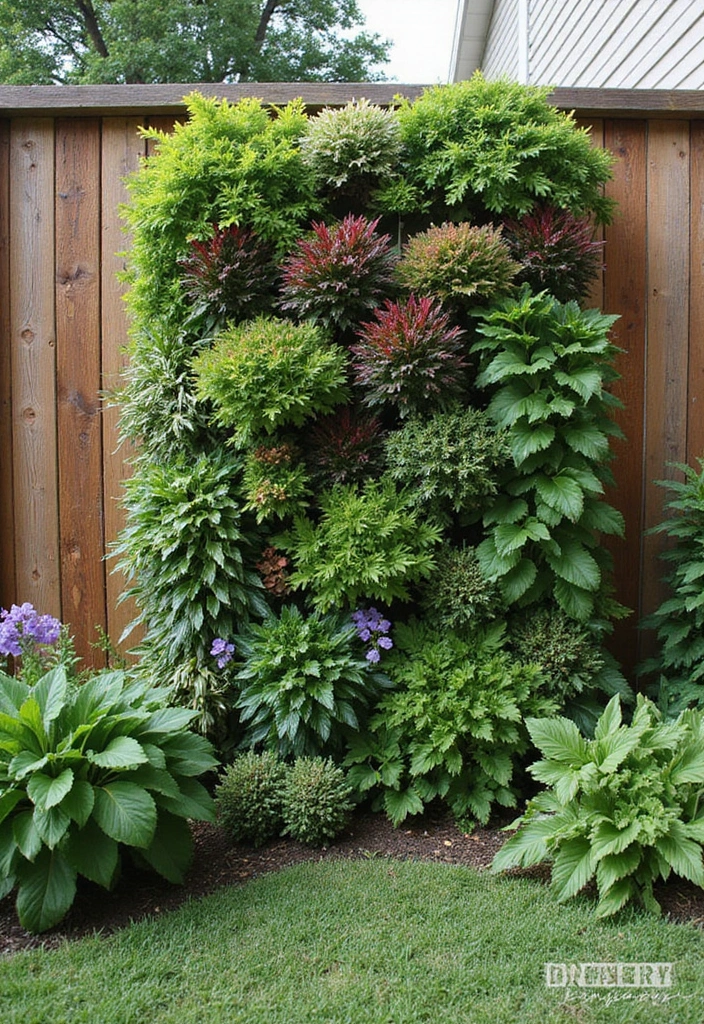 18 Vibrant Garden Decor Ideas That Will Make Your Backyard a Summer Paradise! - 5. Lush Vertical Gardens