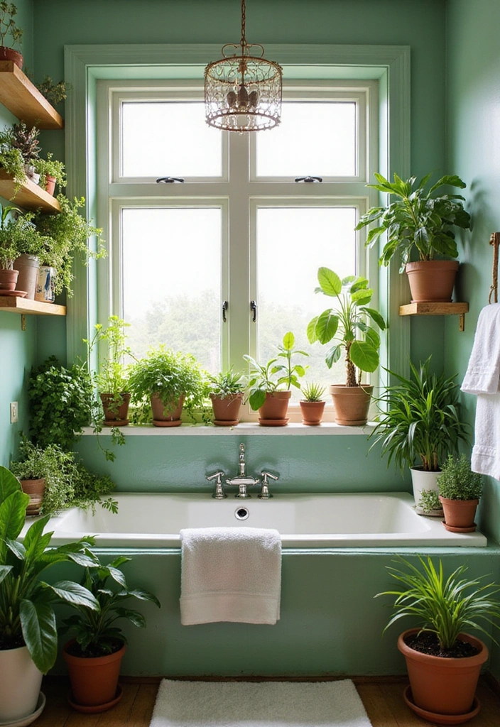 19 IKEA Bathroom Decor Ideas That'll Turn Your Space into a Relaxing Oasis (On a Budget!) - 4. Plant Life for Freshness