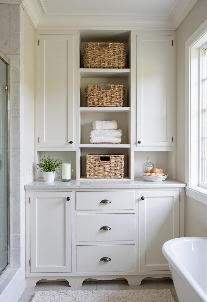19 IKEA Bathroom Decor Ideas That'll Turn Your Space into a Relaxing Oasis (On a Budget!) - 5. Stylish Storage Solutions