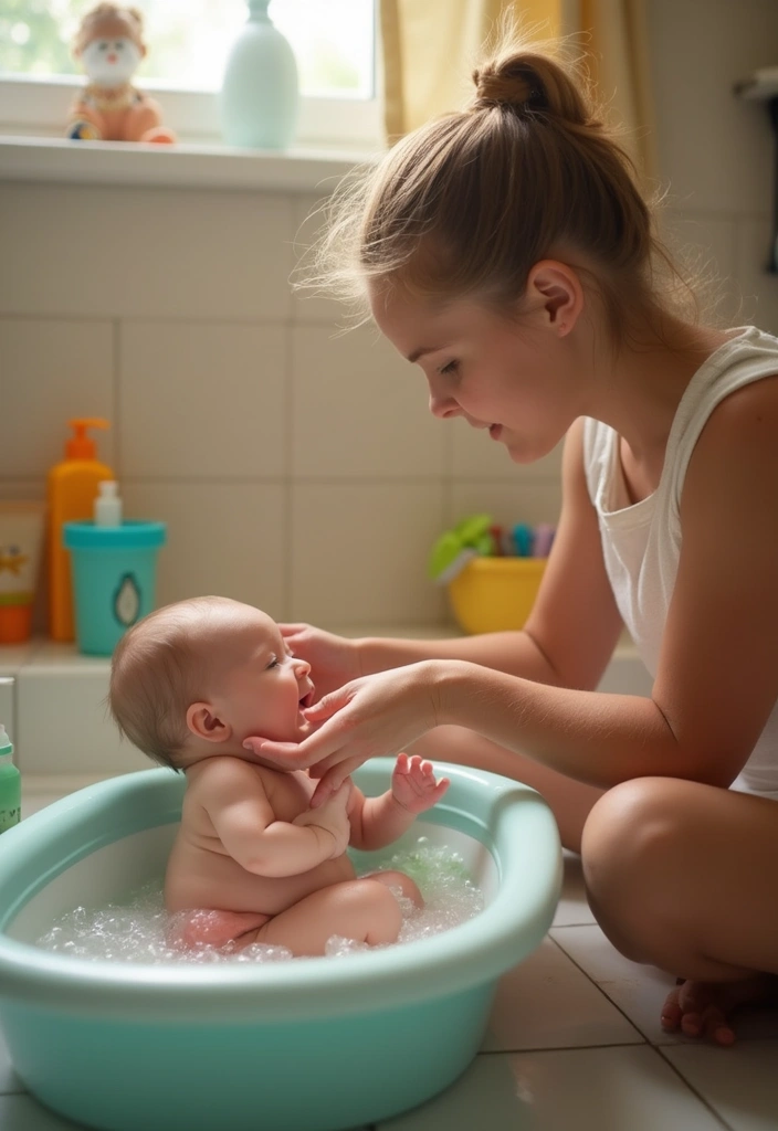 21 Newborn Care Tips Every First-Time Parent Needs to Know (You Won't Believe #11!) - 7. Bath Time Bliss