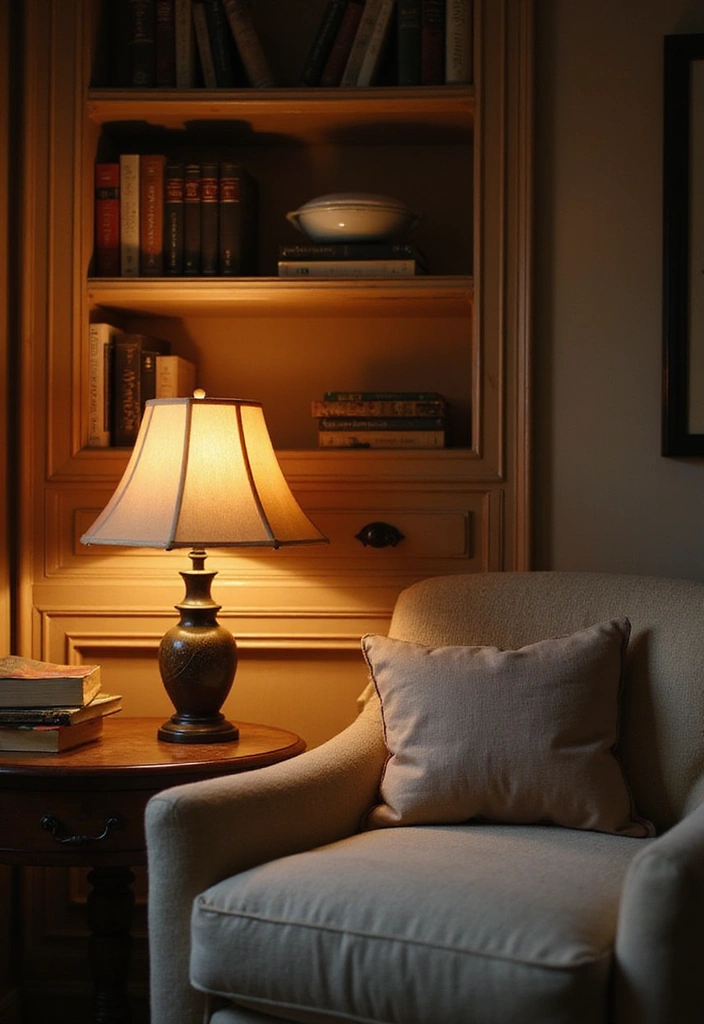 22 Decorative Lighting Ideas That Will Make Your Home Shine Like Never Before! - 6. Table Lamps: Cozy Companions