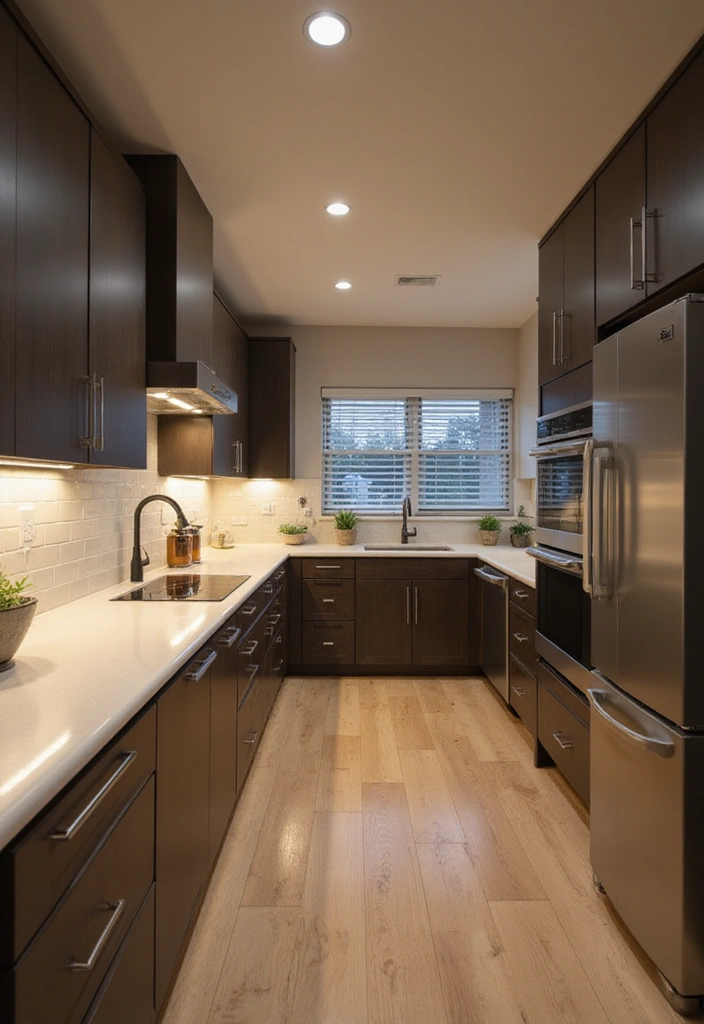 22 Decorative Lighting Ideas That Will Make Your Home Shine Like Never Before! - 8. Recessed Lighting: Subtle Elegance