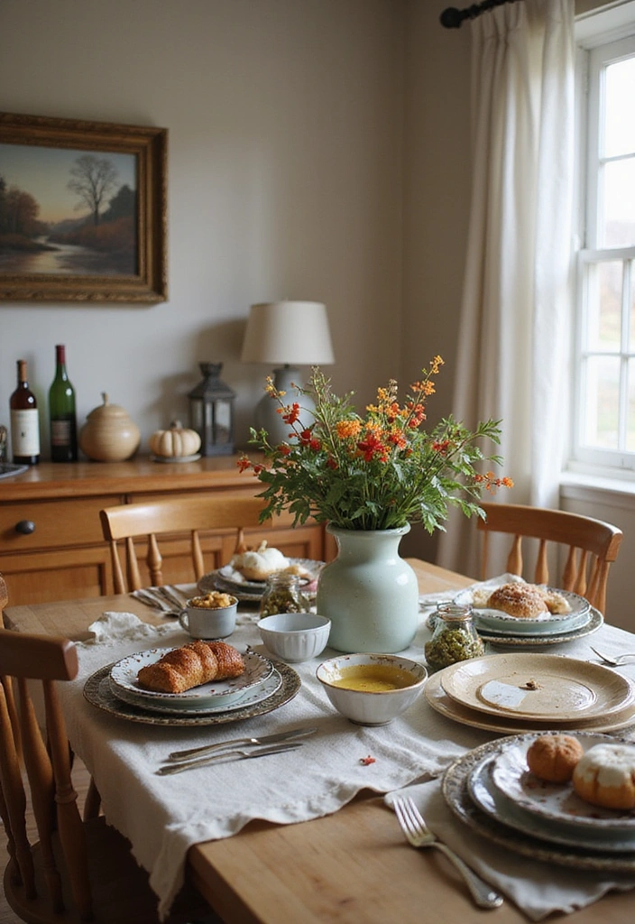 25 Farmhouse Kitchen Decor Ideas That'll Transform Your Space into a Cozy Retreat! - 21. Sweet Table Settings