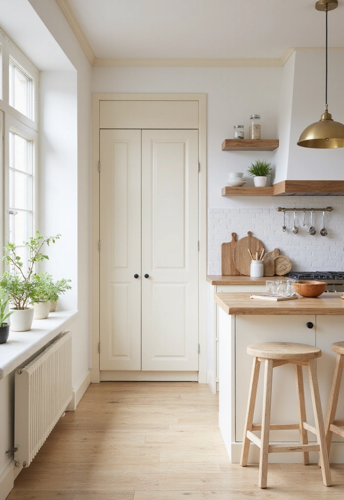 25 Farmhouse Kitchen Decor Ideas That'll Transform Your Space into a Cozy Retreat! - 3. Soft, Neutral Color Palette