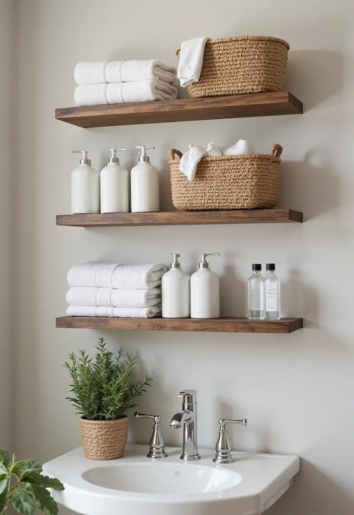10 DIY Summer Bathroom Projects That'll Transform Your Space in Just a Weekend (Trust Us on #3!) - 4. Upgrade Your Storage Solutions