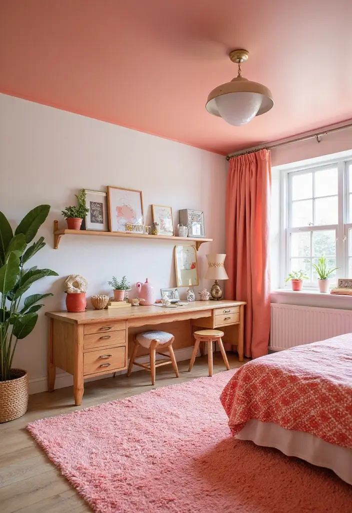 11 Playful Summer Colors for Kids' Rooms That'll Spark Joy and Creativity! - 7. Coral Burst