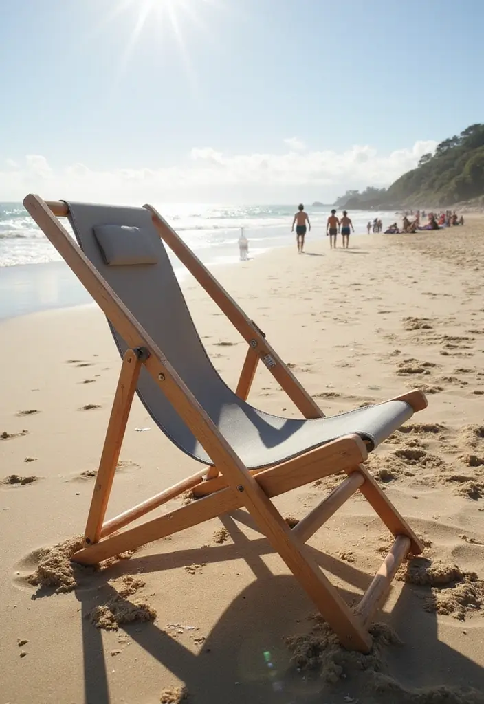 12 Must-Have Beach Chairs for Ultimate Summer Relaxation (You’ll Love #3!) - 5. The Adjustable Beach Chair