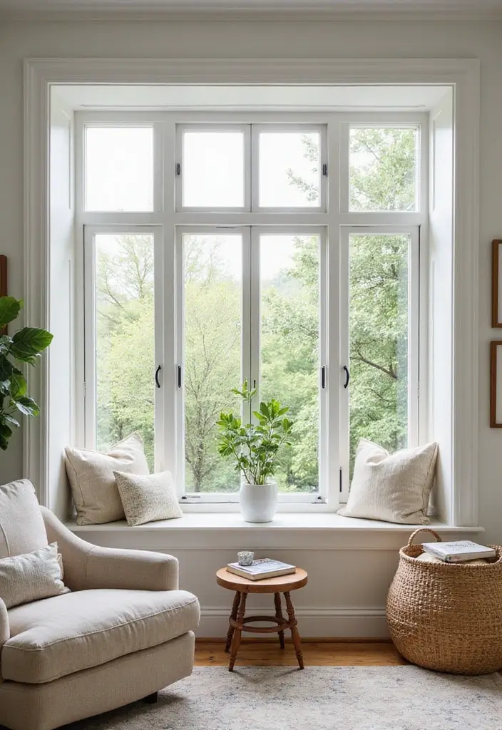14 Decorative Window Frame Ideas to Make Your Summer Style Shine! - 4. Geometric Frames