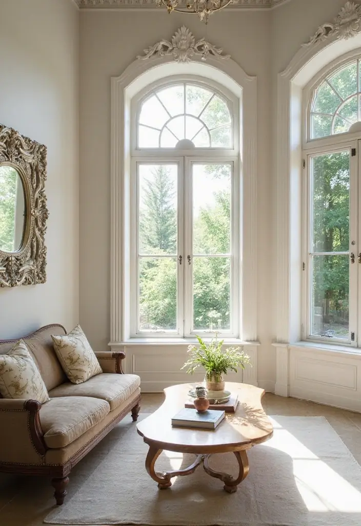 14 Decorative Window Frame Ideas to Make Your Summer Style Shine! - 7. Mirrored Frames