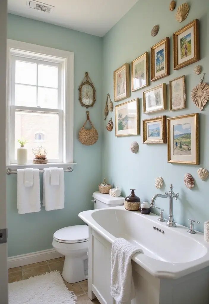 15 Summer Bathroom Decor Ideas That Will Make You Feel Like You're on Vacation! - 15. Personal Touches from Your Travels